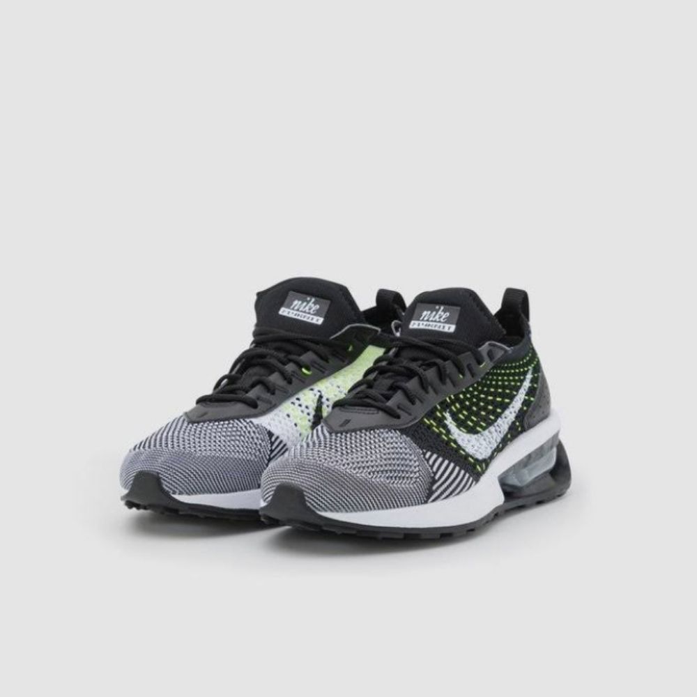 Nike Air Max Fly Knit‎ Racer- Black/Bolt/White - Picture 3 of 15